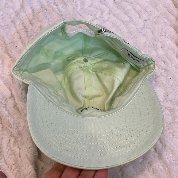 MADHAPPY X NOUNS PIXEL EARTH DAD HAT ADJUSTABLE UNISEX MINT GREEN NEW - Picture 6 of 10